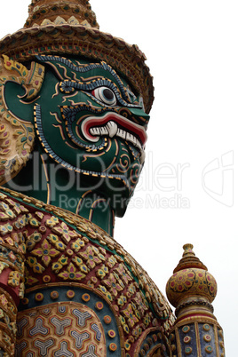 temple guardian in thailand
