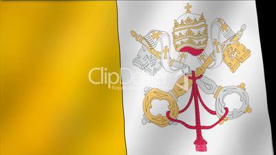 Vatican - waving flag detail