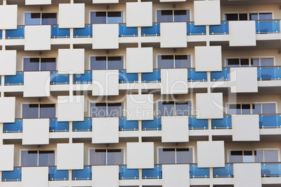 Modern Apartment Building Architectural Pattern