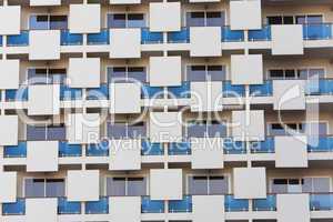 Modern Apartment Building Architectural Pattern