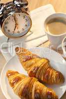 Continental Breakfast Croissant, Coffee & Alarm Clock