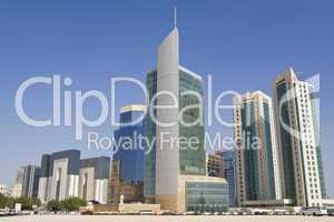 Doha Financial District Skyline, Qatar