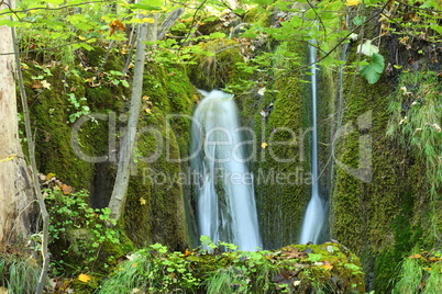 Wasserfall in Plitvice