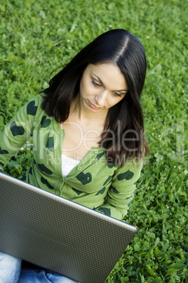 Woman with a Laptop