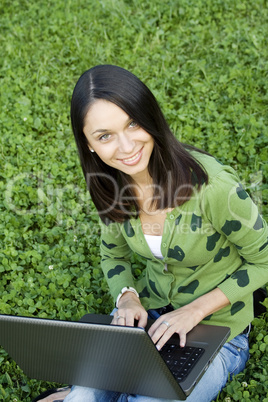 Woman with a Laptop