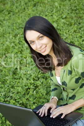 Woman with a Laptop