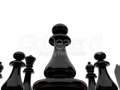 Black chessmen