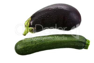 Aubergine Zucchini 01