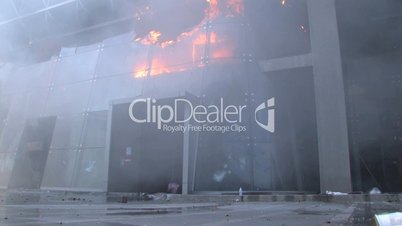 Burning Department Store