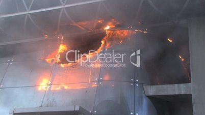 Burning Department Store