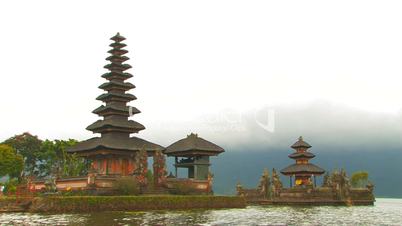 Pura Ulun Danu Bratan Temple on Lake Bratan, Bali, Indonesia