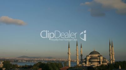 Time lapse Istanbul sunset