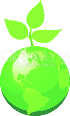 green globe