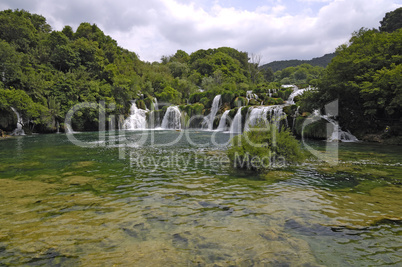 Waterfall at Krka