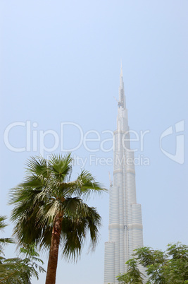 DUBAI, UAE - AUGUST 27: The finishing stage of Burj Dubai (Burj