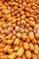 Dry yellow corn