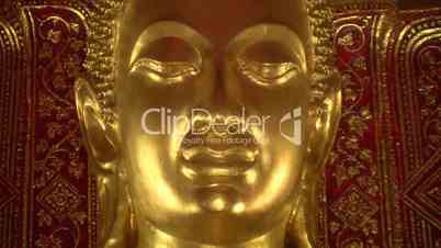 Golden Buddha statue, Thailand.