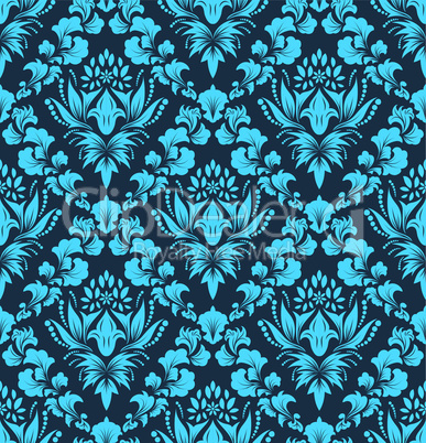 seamless damask pattern