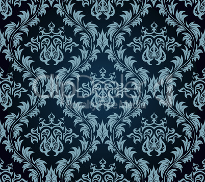 seamless damask pattern