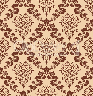 seamless damask pattern