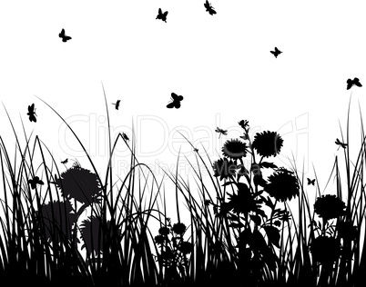 meadow silhouettes