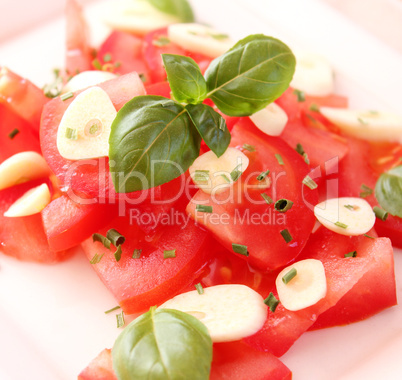 frischer Tomatensalat (Y.Bogdanski)