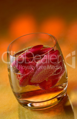 Rose petal sour