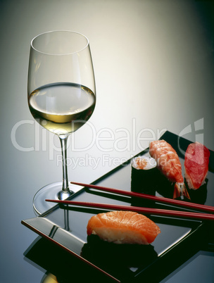 Sushi and Wine