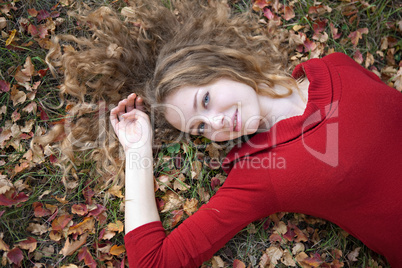 young beauty woman