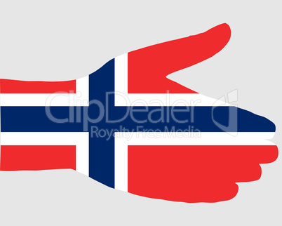 Norwegischer Handschlag