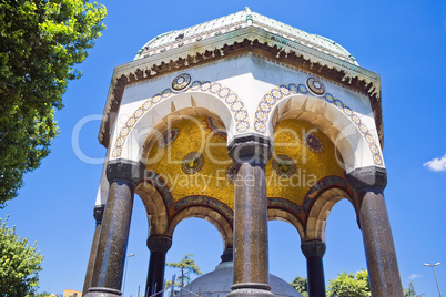 German fountain in Istanbul