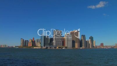 Lower Manhattan Cityscape Skyline