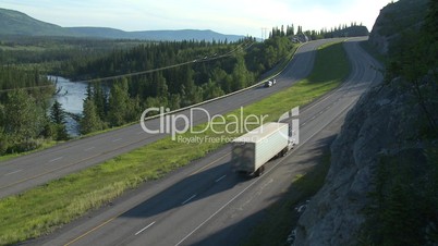 Truck on highway 02