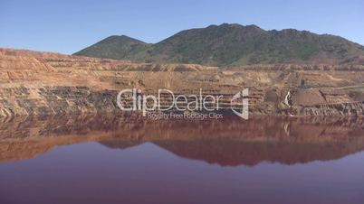 Open Pit Mine Super Fund Site in Butte, Montana