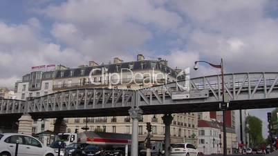 Subway's Bridge Paris