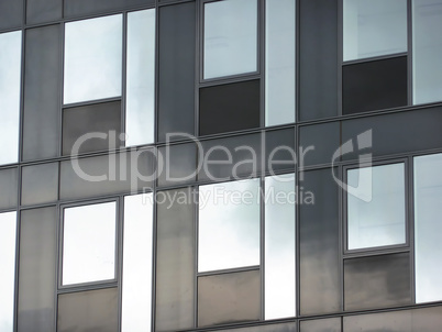 Glass facade