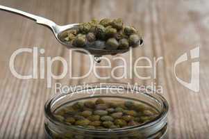 Capers On Spoon