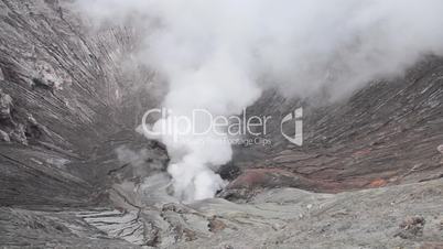 Crater Bromo Volcano