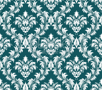 seamless damask pattern