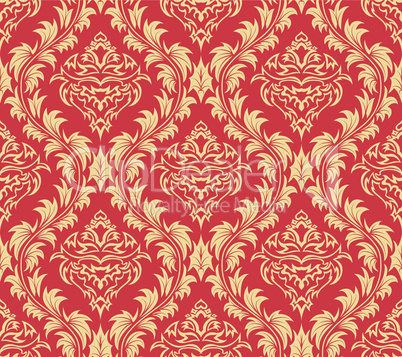 seamless damask pattern