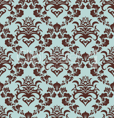 seamless damask pattern