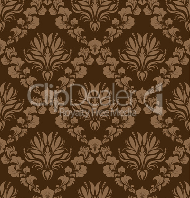 seamless damask pattern