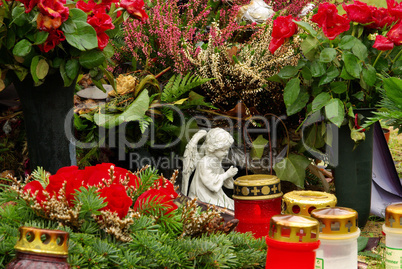 Friedhofsgesteck - floral arrangement cemetery 12