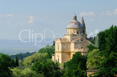 Montepulciano Kirche - Montepulciano church 01