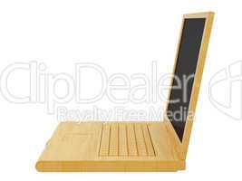 wood laptop