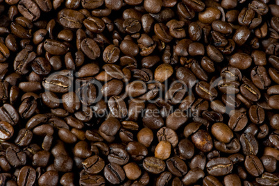 Texture, coffee beans