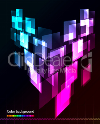 Abstract colorful background