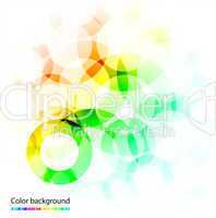 Abstract colorful background