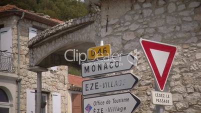 Monaco Sign trafic