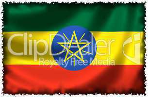 Nationalfahne von Äthiopien
